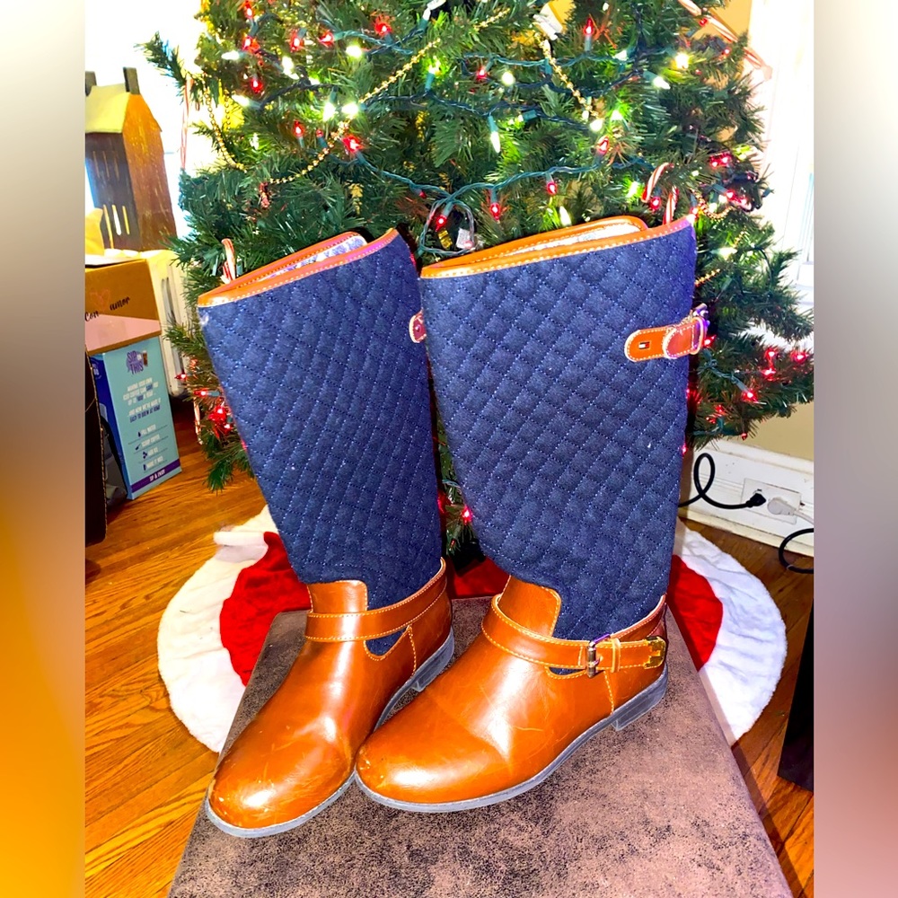 Tommy Hilfinger Mid Calf Boot Size 5